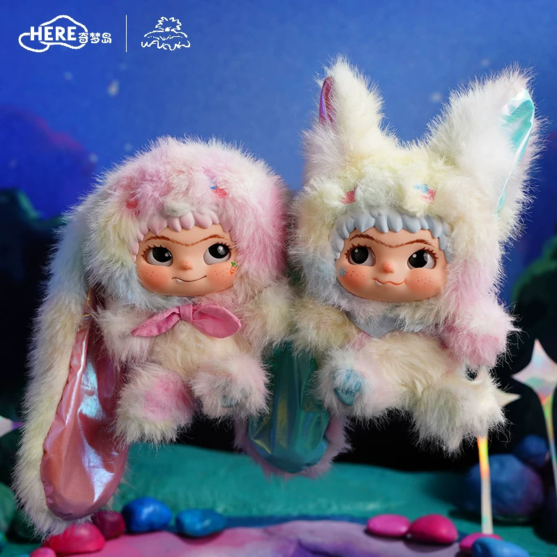 Blind Box • LETSVAN • Wakuku Fox & Bunny • Trick or Treat • Vinyl Plush – Image 5