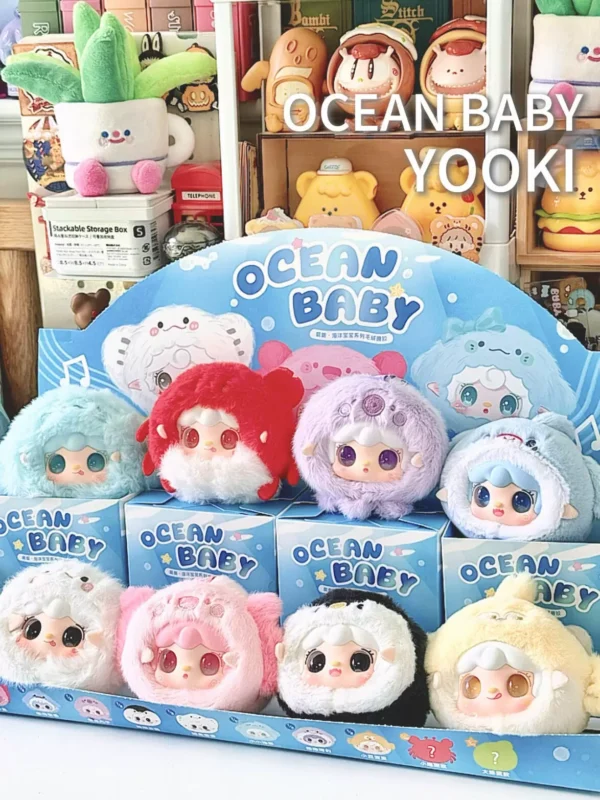 Blind Box • Yalli Studio • Yooki • Mini Ocean Baby • 6th Generation Plush