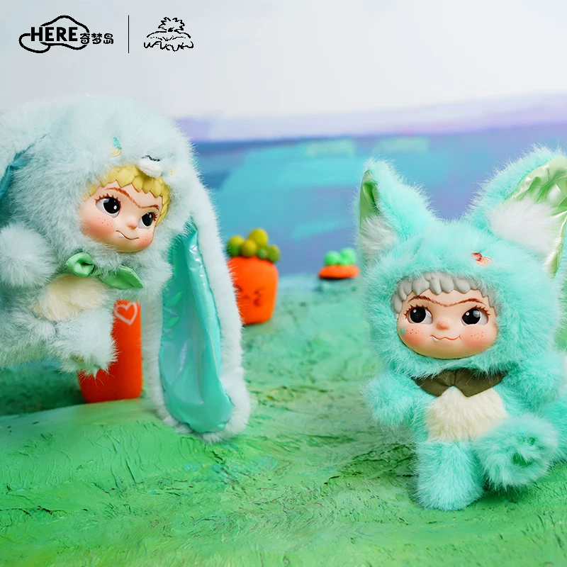 Blind Box • LETSVAN • Wakuku Fox & Bunny • Trick or Treat • Vinyl Plush – Image 8